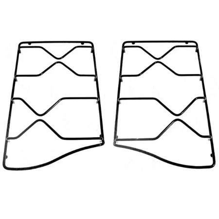 Coppia griglie griglia piano cottura cucina gas Whirlpool Ikea 44,5x27,2 cm.