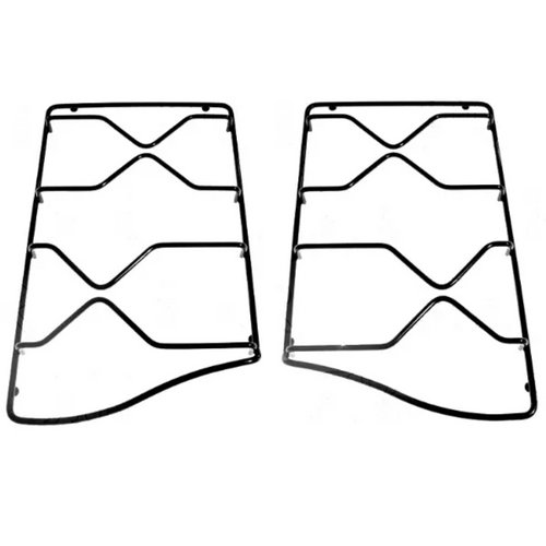 Coppia griglie griglia piano cottura cucina gas Whirlpool Ikea 44,5x27,2 cm.