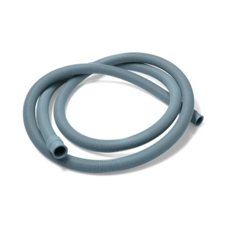 Tubo scarico lavatrice universale attacchi dritti ø19-21mm. lunghezza: 200 cm
