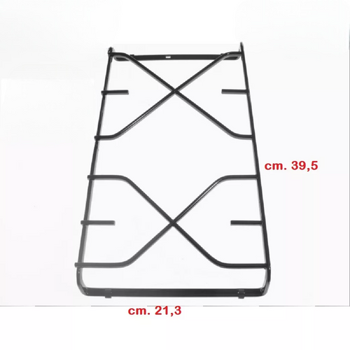 Hotpoint Ariston Indesit griglia cucina 2 fuochi destra smaltata 39,5 X 21,3 CM