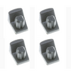 Kit 4 gommini griglia Whirlpool C00387684 originali