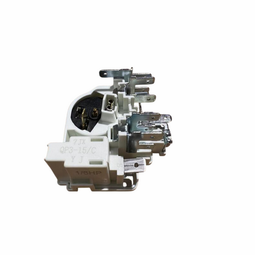 Kit di avviamento relè HP 1/6 con salvamotore per compressore frigo