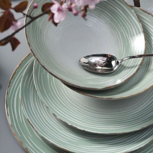 Servizio tavola 18 pezzi in porcellana SATIN by Weissestal