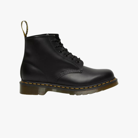 Stivali Dr Martens 101 Smooth black yellow stitch