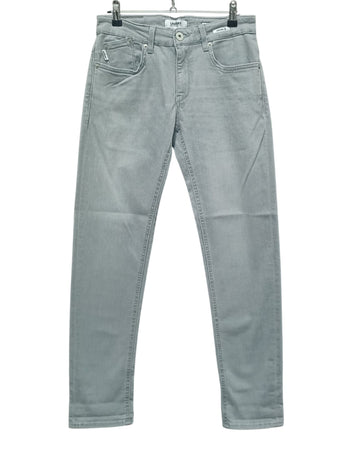 Uniform Jeans uomo Dean Slim Fit grey comfort denim 10 oz stretch