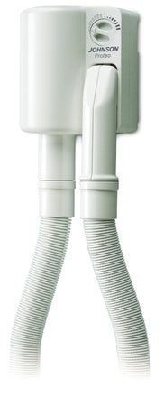 Asciugacapelli da Muro Potente 800W Professionale Versatile Hotel Albergo Filo