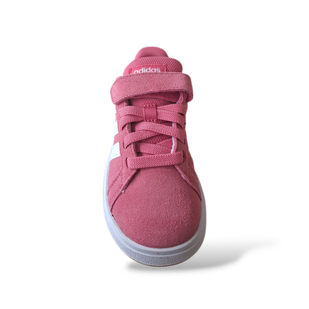 Sneakers bambina Adidas Grand Court fuxia bianco sportive