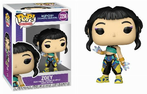 KPop Demon Hunters POP! Animation Vinyl Figure Zoey 9 cm