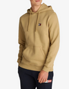 Felpa per uomo della Tommy Jeans con cappuccio e tascone centrale, in cotone