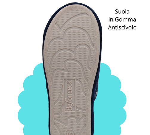 Ciabatte Donna De Fonseca Invernali/Estive, Pantofole Chiuse Originali Defonseca