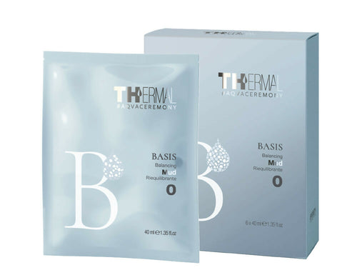 Fango Riequilibrante Thermal Basis – Trattamento Detox Cute Grassa con Acqua Termale e Argilla, Purificante Sebo Regolatore e Lenitivo