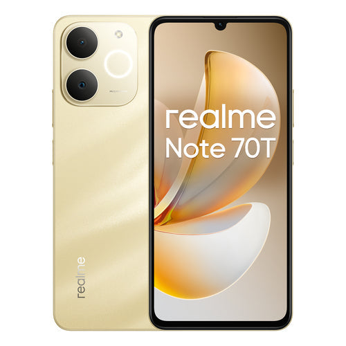 realme Note 70T 17,1 cm (6.74) Doppia SIM Android 15 4G USB tipo-C 4 GB 128 GB 6000 mAh Oro