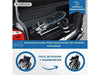 Sedia a rotelle Plegable Ópera, Aluminio, Asiento 46 cm, Color Nero
