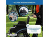 Sedia a rotelle Plegable Ópera, Aluminio, Asiento 46 cm, Color Nero