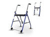 Rollator Regolabile Mod. EMÉRITA con Ruote e Sedile in PVC Acolchado