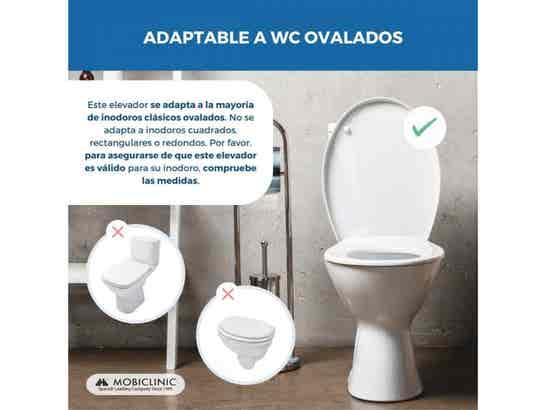 Alzatore WC con reposabrazos abatibili Guadiana per adulti