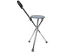 Bastone Tricopode Pieghevole con Sedile Ergonomico - Mod. Gloria