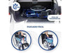 Sedia a rotelle Plegable 46 cm Ancho Azul Alcázar, Traslados 100 kg