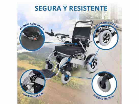 Sedia a rotelle elettrica Mod. Troya Tiny 24V 10Ah (240 Wh) ergonomica