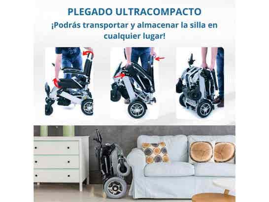 Sedia a rotelle elettrica Mod. Troya Tiny 24V 10Ah (240 Wh) ergonomica