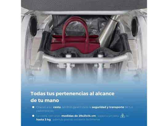 Sedia a rotelle elettrica Mod. Troya Tiny 24V 10Ah (240 Wh) ergonomica