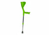 Stampolina Advance in alluminio regolabile in altezza, bastone da passeggio inglese, verde anice