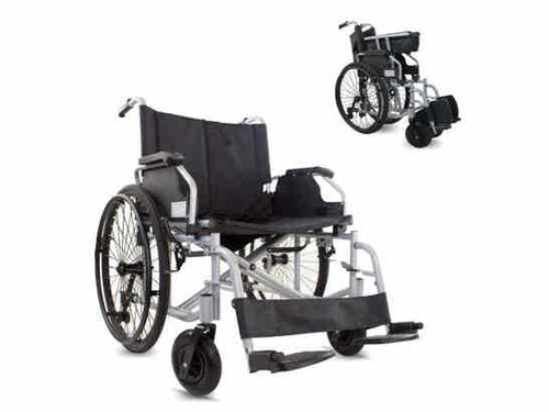 Sedia a Rotelle Bariatrica Autopropulsabile 24 fino a 225kg (60cm)