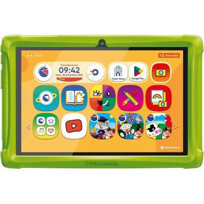 Clementoni - Clempad 10 Pollici, Tablet Educativo per Bambini 3-6 Anni