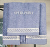 Set Asciugamani Opera Prima Marte  Spugna di Cotone