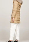 Tommy Hilfiger Giubbotto HERITAGE DOWN TYRA COAT WITH FUR da donna
