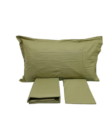 Completo Lenzuola Matrimoniale Luxury Percalle Cotone