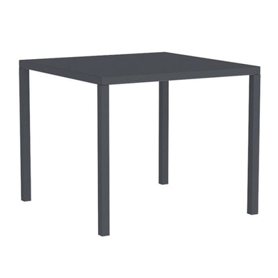 Tavolo autolivellante ed impilabile Quatris in acciaio per bar e ristoranti Made in Italy