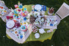 Set tovaglietta colazione Preziosa Orchidea  Cotone