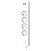 Multipresa - QUARX - 4 prese - Con USB Type C e USB A, cavo da 1,5 m