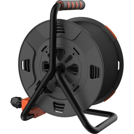 Avvolgicavo - QUARX - Fai da te - 40m, H07RN-F 3G2,5mm, tamburo metallico