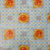 ***MEGA STOCK*** Rotolo da 20 metri (H140cm) di Tovaglia PVC telata cerata Per Casa, Sagre, Pizzerie QUADRI E GIRASOLI ARANCIO