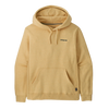 Felpa Patagonia Logo Uprisal hoodie beeswax tan