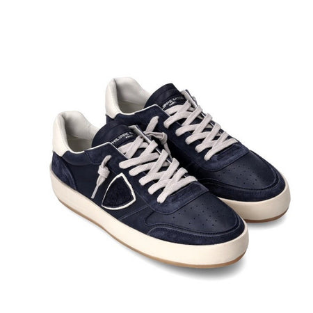 Philippe Model sneaker uomo philippe model - nice low man - blu da uomo