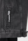 KARL LAGERFELD GILET KLJ RELAXED DENIM VEST PRINT da uomo