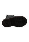 Anfibio bambino Grunland Junior Nill nero pelle zip laterale urban style