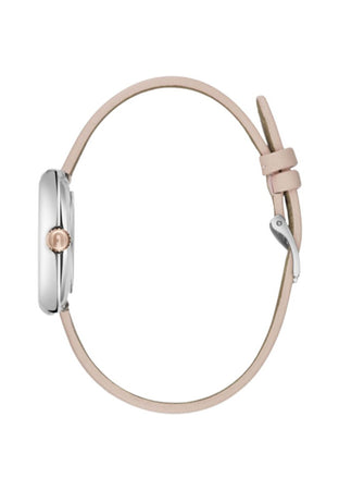 FURLA OROLOGIO COSY 3H 32MM SILVER CINTURINO PELLE ROSA da donna