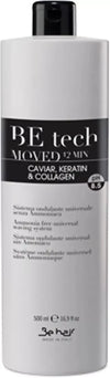 Be tech sistema ondulante universale 300 ml senza ammoniaca e senza tioglicolato d'ammonio per tutti i tipi di capelli