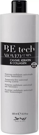 Be tech sistema ondulante universale 300 ml senza ammoniaca e senza tioglicolato d'ammonio per tutti i tipi di capelli