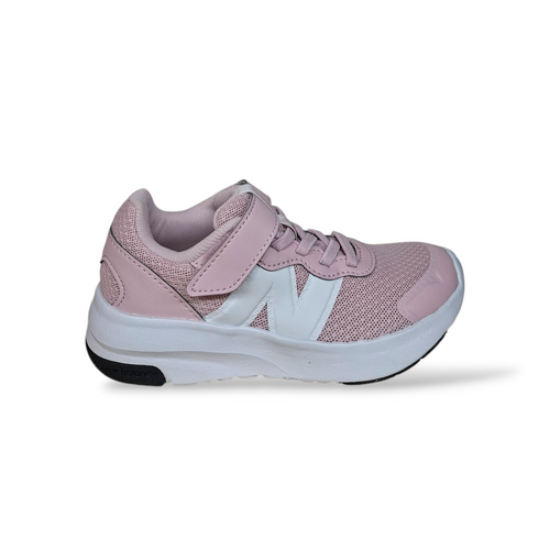New Balance 578 Bambina Rosa Bianco | Sneakers con Velcro Leggere Primavera Estate