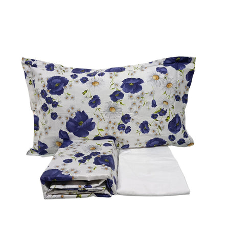 Completo Lenzuola Dolcevita Matrimoniale Raso Cotone