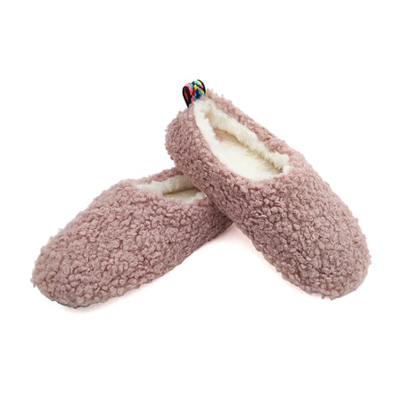 Le Pelosone Ciabatte Donna Invernali Da Casa Babbucce in Peluche Spettinato Pantofole Chiuse Suola per Parquet