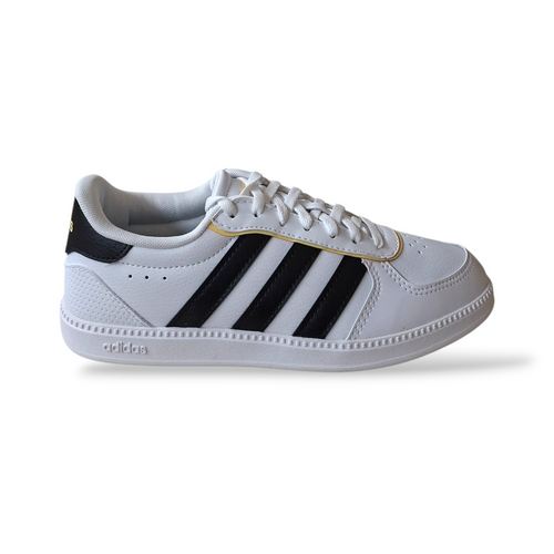 Sneakers bambino Adidas Breaknet Sleek bianco nero sportive