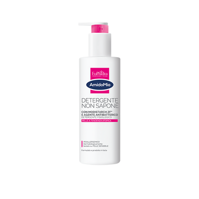 EUPHIDRA AMIDOMIO - Detergente non sapone detergente fisiologico con antibatterico - flacone da 400ml
