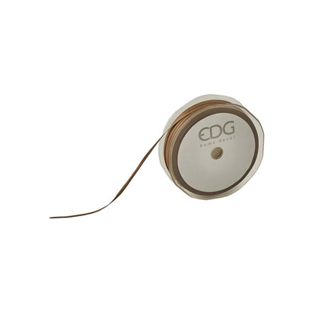 Nastro doppio raso colore marrone 3 mm x 100 m