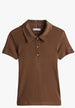 Tommy Hilfiger POLO SLIM GB SLEEK LYOCEL POLO SS da donna